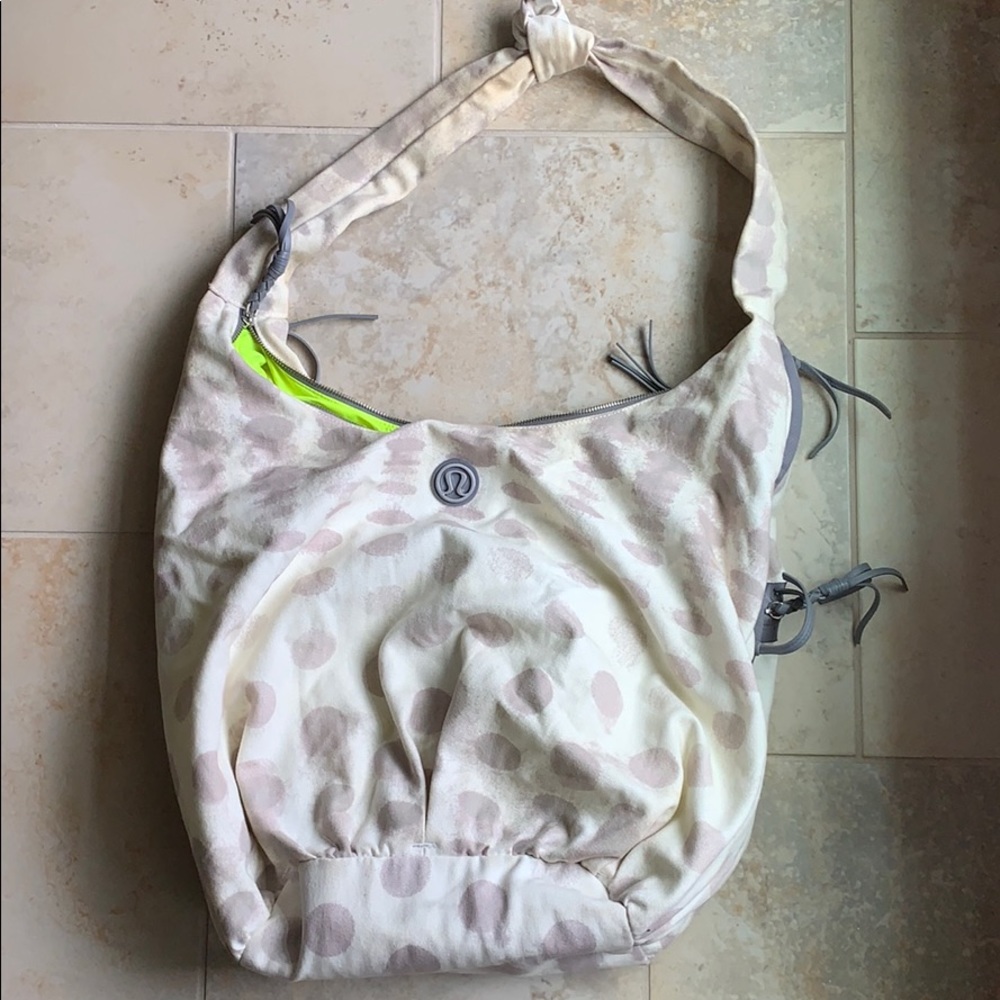 Canvas Lululemon tote